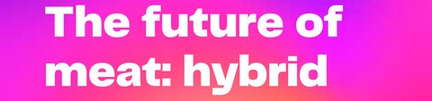 Alt Protein Conference 2021: The Future of Meat: Hybrid