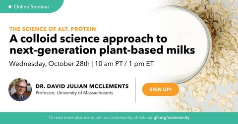 A colloid science approach to next-generation plant-based milks