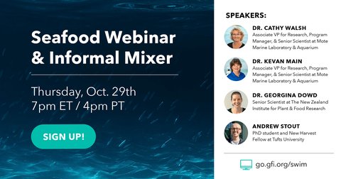 Seafood Webinar & Informal Mixer (SWIM)