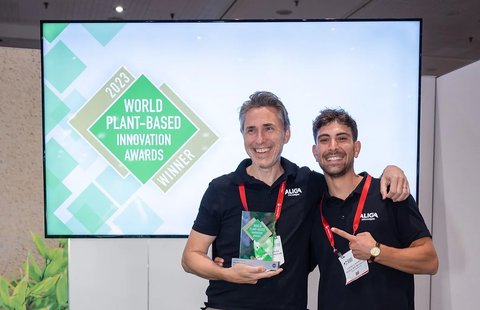 Aliga Microalgae Wins World Plant-Based Innovation Award 2023 for White Chlorella Ingredient