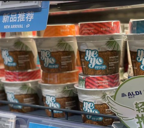 Marvelous Foods’ Yeyo Coconut Yogurt Is Now Available In All Aldi Stores in China