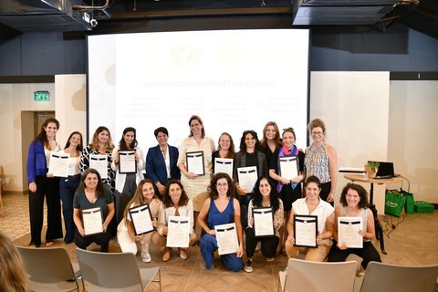 Graduation ceremony for participants of the FoodTech Women Leadership Program by the Modern Agriculture Foundation.
📸 Photo by: Gil Dor