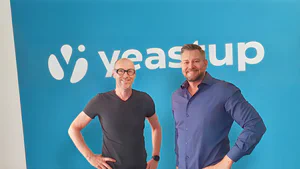 "Yeast as a raw material will define the next generation of alternative ingredients,” said Yeastup founders Urs Briner (left) and Daniel Gnos (right). (Copyright: Yeastup AG)