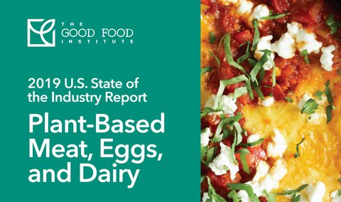 Plant-Based Meat, Eggs, and Dairy: 2019 State of the Industry Report